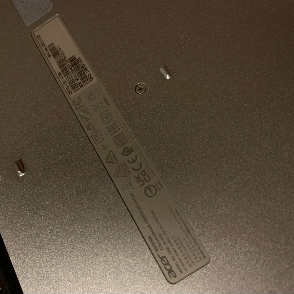 Acer Chromebook - Silver